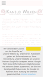 Mobile Screenshot of kanzleiwilken.de